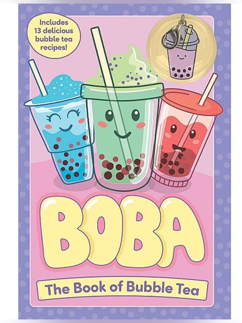 Boba: The Book of Bubble Tea (with boba tea keychain!) #boba #bubbletea #kawaii
